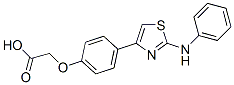 CAS#: 168127-35-3, 2-[4-[2-(Phenylamino)-1,3-Thiazol-4-Yl]Phenoxy]Acetic Acid
