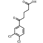 CAS 登录号：168135-66-8， 5-(3,4-二氯苯基)-5-氧代戊酸