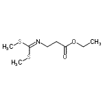 CAS#: 168140-60-1, Ethyl N-[Bis(Methylsulfanyl)Methylene]-beta-Alaninate