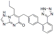 CAS 登录号：168152-66-7， 7-丙基-6-[[4-[2-(2H-四唑-5-基)苯基]苯基]甲基]-1H-[1,2,4]三唑并[1,5-a]嘧啶-5-酮