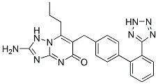 CAS#: 168152-76-9, 2-Amino-7-Propyl-6-[[4-[2-(2H-Tetrazol-5-Yl)Phenyl]Phenyl]Methyl]-1H-[1,2,4]Triazolo[1,5-a]Pyrimidin-5-One