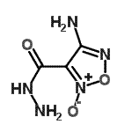 CAS#: 168332-40-9, 4-Amino-1,2,5-Oxadiazole-3-Carbohydrazide 2-Oxide