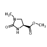 CAS#: 168399-09-5, Methyl (4S)-1-Methyl-2-Oxo-4-Imidazolidinecarboxylate