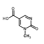 CAS#: 168428-09-9, 1-Methyl-2-Oxo-1,2-Dihydro-5-Pyrimidinecarboxylic Acid