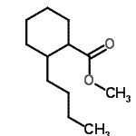CAS#: 16847-05-5, Methyl 2-Butylcyclohexanecarboxylate