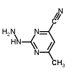 CAS#: 16858-57-4, 2-Hydrazino-6-Methyl-4-Pyrimidinecarbonitrile