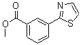 CAS 登录号：168618-63-1， 3-(2-噻唑基)-苯甲酸甲酯