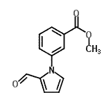 CAS 登录号：168618-86-8， 甲基3-(2-甲酰基-1H-吡咯-1-基)苯甲酸酯