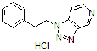 CAS 登录号:16870-86-3, 1-(beta-苯基乙基)三唑并(4,5-c)吡啶盐酸盐