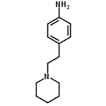 CAS 登录号：168897-21-0， 4-[2-(1-哌啶基)乙基]苯胺