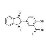 CAS#: 168903-55-7, 5-(1,3-Dioxo-1,3-Dihydro-2H-Isoindol-2-Yl)-2-Hydroxybenzoic Acid