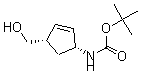 CAS#: 168960-18-7, [(1R,4S)-4-(Hydroxymethyl)-2-Cyclopenten-1-Yl]- Carbamic Acid 1,1-Dimethylethyl Ester