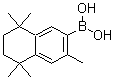 CAS 登录号：169126-64-1， (5,6,7,8-四氢-3,5,5,8,8-五甲基-2-萘基)-硼酸
