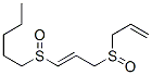 CAS 登录号：169132-67-6， 1-[(E)-3-丙-2-烯基亚磺酰丙-1-烯基]亚磺酰戊烷