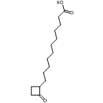 CAS 登录号：169263-77-8， 11-(2-氧代环丁基)十一烷酸
