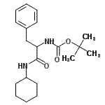 CAS#: 169566-77-2, N-Cyclohexyl-Nalpha-{[(2-Methyl-2-Propanyl)Oxy]Carbonyl}Phenylalaninamide