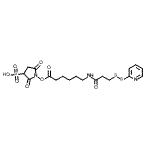 CAS#: 169751-10-4, 2,5-Dioxo-1-[(6-{[3-(2-Pyridinyldisulfanyl)Propanoyl]Amino}Hexanoyl)Oxy]-3-Pyrrolidinesulfonic Acid