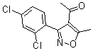 CAS 登录号：169814-56-6， 1-[3-(2,4-二氯苯基)-5-甲基-4-异恶唑基]-乙酮