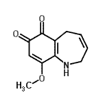 CAS#: 169825-32-5, 9-Methoxy-2,5-Dihydro-1H-1-Benzazepine-6,7-Dione