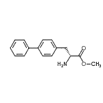 CAS 登录号：169885-19-2， 甲基(2R)-2-氨基-3-(4-联苯基)丙酸酯