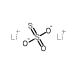 CAS 登录号：16992-28-2， 二锂硫代硫酸酯