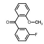 CAS 登录号：170019-17-7， (3-氟苯基)-(2-甲氧基苯基)甲酮