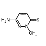 CAS 登录号：170149-21-0， 6-氨基-2-甲基-3(2H)-哒嗪硫酮