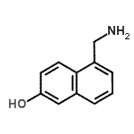 CAS 登录号：170244-98-1， 5-(氨基甲基)-2-萘酚