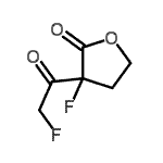 CAS 登录号：170283-36-0， 3-氟-3-(氟乙酰基)二氢-2(3H)-呋喃酮