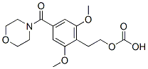 CAS 登录号：1703-31-7， 碳酸2,6-二甲氧基-4-(4-吗啉基羰基)苯基乙酯