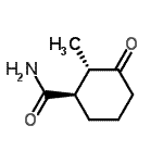 CAS#: 170312-36-4, (1R,2S)-2-Methyl-3-Oxocyclohexanecarboxamide