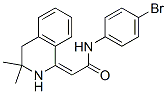 CAS#: 170658-12-5, (2E)-N-(4-Bromophenyl)-2-(3,3-Dimethyl-2,4-Dihydroisoquinolin-1-Ylidene)Acetamide