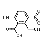 CAS 登录号：170785-03-2， 6-氨基-2-乙基-3-硝基苯甲酸