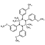 CAS#: 17082-89-2, 1,2,4,5-Tetrakis(3-Methoxyphenyl)-3,3,6,6-Tetramethyl-1,2,4,5,3,6-Tetrazadisilinane