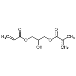 CAS 登录号：1709-71-3， 3-(丙烯酰氧基)-2-羟基丙基甲基丙烯酸酯