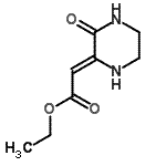CAS#: 170952-79-1, Ethyl (2Z)-(3-Oxo-2-Piperazinylidene)Acetate