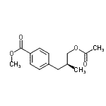 CAS#: 170955-24-5, Methyl 4-[(2S)-3-Acetoxy-2-Methylpropyl]Benzoate
