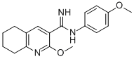 CAS#: 171011-13-5, 2-Methoxy-N'-(4-Methoxyphenyl)-5,6,7,8-Tetrahydroquinoline-3-Carboximidamide