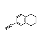 CAS#: 17104-67-5, 5,6,7,8-Tetrahydro-2-Naphthalenecarbonitrile