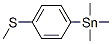 CAS 登录号：17113-79-0， 三甲基[4-(甲硫基)苯基]-锡烷