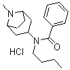 CAS 登录号：171261-26-0， 内-N-丁基-N-(8-甲基-8-氮杂双环[3.2.1]辛-3-基)-苯甲酰胺单盐酸盐