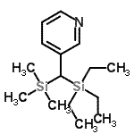CAS#: 171497-97-5, 3-[(Triethylsilyl)(Trimethylsilyl)Methyl]Pyridine