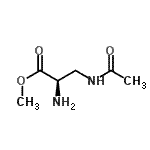 CAS 登录号：171514-08-2， 甲基3-乙酰氨基-D-丙氨酸酯