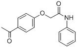 CAS 登录号：17172-76-8， 2-(4-乙酰苯氧基)-N-苯基-乙酰胺