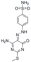 CAS 登录号：17174-57-1， 4-[2-(4-氨基-2-甲硫基-6-氧代-嘧啶-5-亚基)肼基]苯磺酰胺