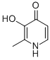CAS 登录号：17184-19-9， 3-羟基-2-甲基-4(1H)-吡啶酮