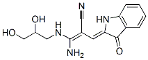 CAS 登录号：171853-05-7， (Z)-3-氨基-3-(2,3-二羟基丙基氨基)-2-[(Z)-(3-氧代-1H-吲哚-2-亚基)甲基]丙-2-烯腈