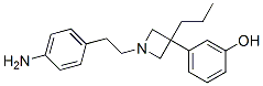 CAS 登录号：17191-58-1， 1-(4-氨基苯乙基)-3-丙基-3-(3-羟基苯基)吖丁啶