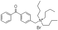 CAS#: 172040-91-4, 4-Benzoyl-N,N,N-Tributyl-Benzenemethanaminium Bromide (1:1)
