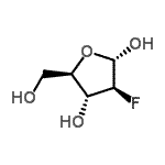 CAS#: 172102-39-5, 2-Deoxy-2-Fluoro-alpha-D-Arabinofuranose